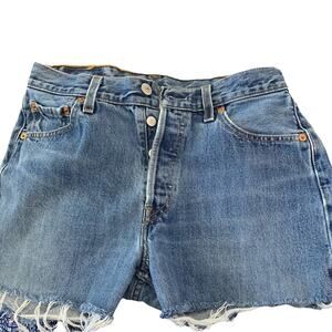 Levi's Women's Blue Jean Shorts